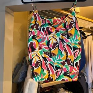Tropical silky camisole